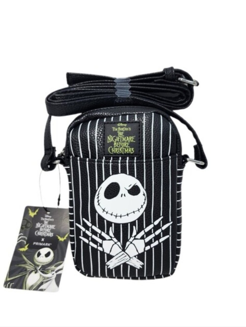 Primark Black & White 'Nightmare Before Christmas' Crossbody Bag